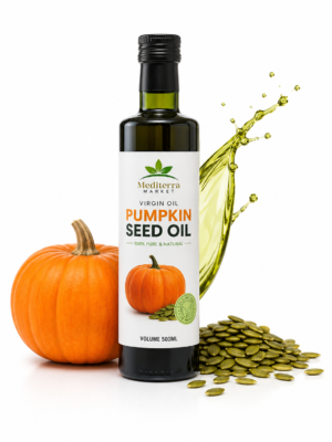 Premium Cold-Pressed Pumpkin Seed Oil – 100% Pure, Cold-Extracted for Maximum Flavor | Rich, Nutty Taste for Cooking & Finishing