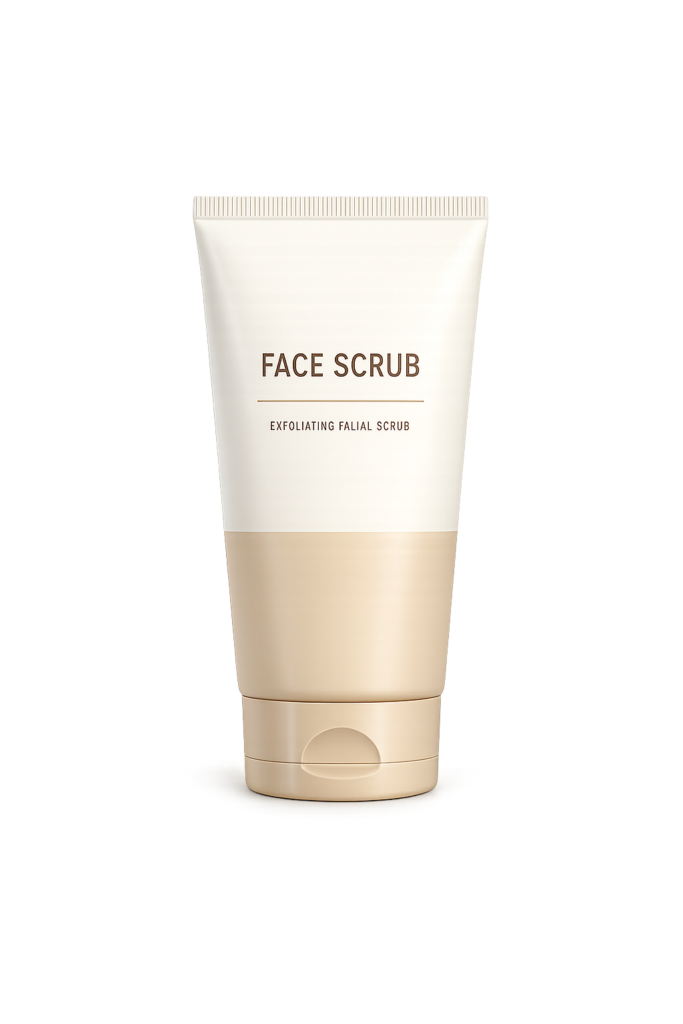 Mediterra Market Organic Facial Exfoliating Scrub β Pure Botanical Exfoliant with Natural Oils for Deep Hydration & Radiant Glow